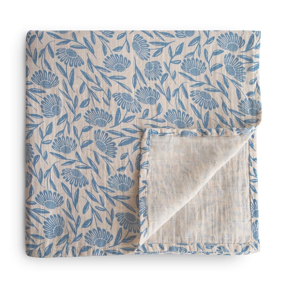 E-shop ZAVINOVAČKA MUSHIE - BLUE FLOWERS