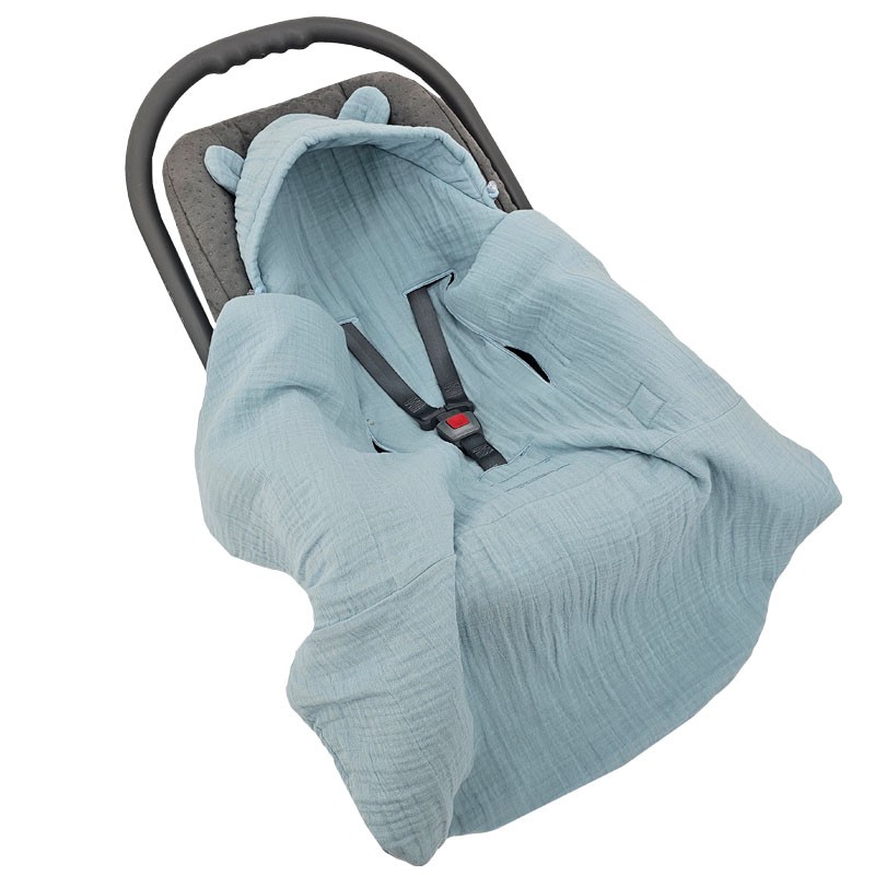 E-shop EKO Spací vak SP-55 pre 3 a 5-bodové pásy do autosedačky, BLUE