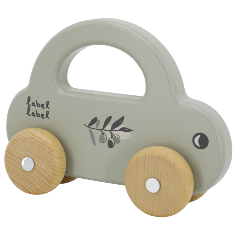 E-shop Label Label Malé autíčko, Olive Green