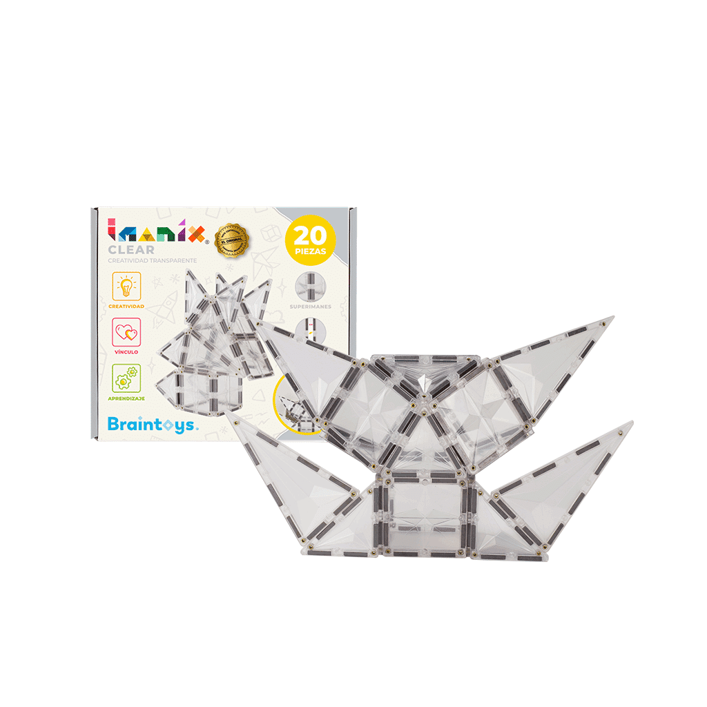 E-shop MAGNETICKÁ STAVEBNICA IMANIX CLEAR - 20KS