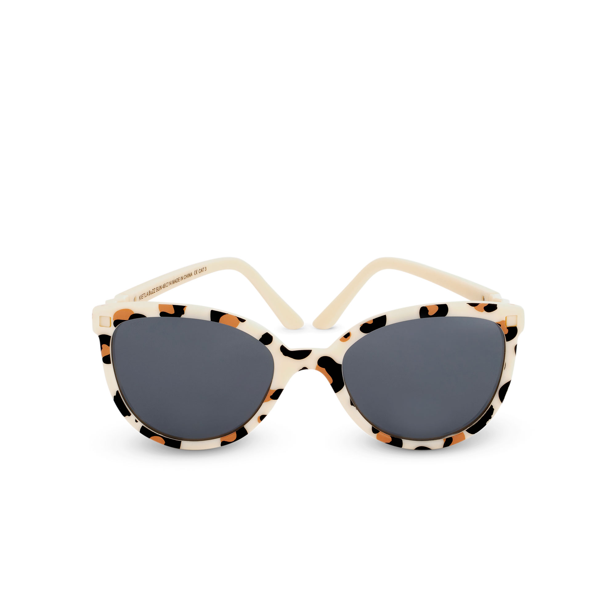 E-shop KiETLA CraZyg-Zag slnečné okuliare BuZZ 6-9 rokov,Cream Leopard