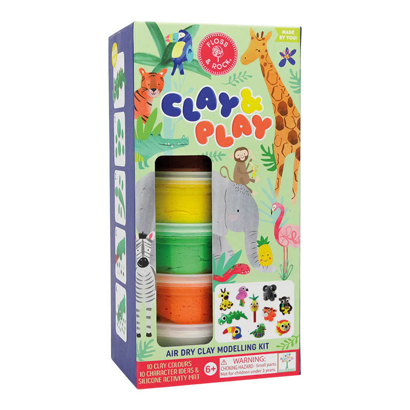 E-shop 50P6137 Floss&Rock Plastelína Džungľa
