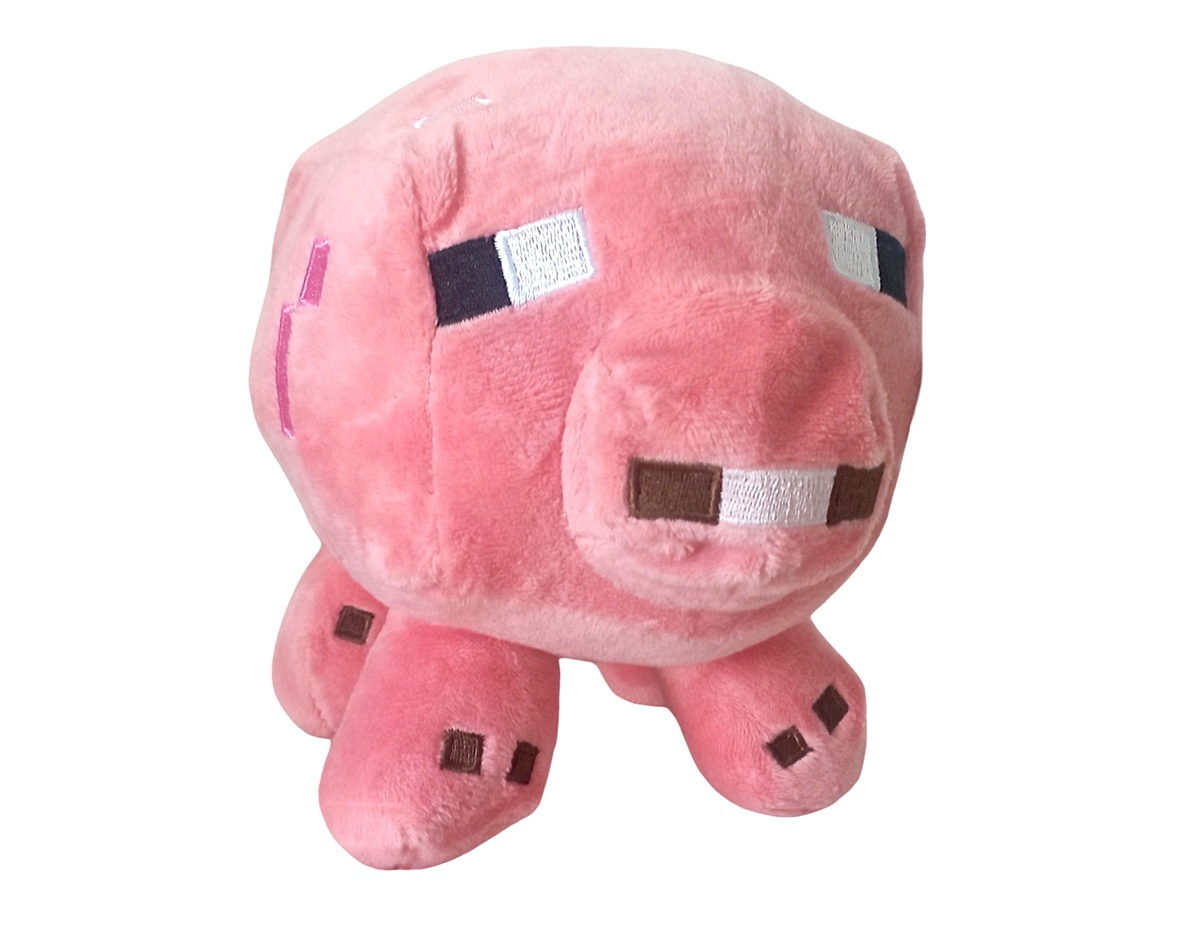 E-shop Plush Plyšová hračka Minecraft Prasa 20cm