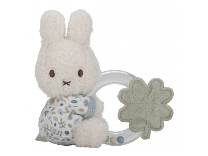E-shop Little Dutch Hrkálka s korálkami králiček Miffy Lucky Leaves