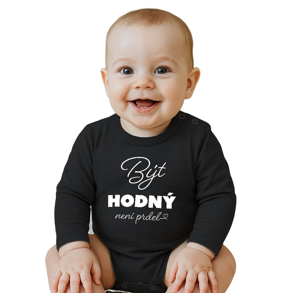 E-shop Detské body s potlačou New Baby Být hodný....., 74 (6-9m) - 57948