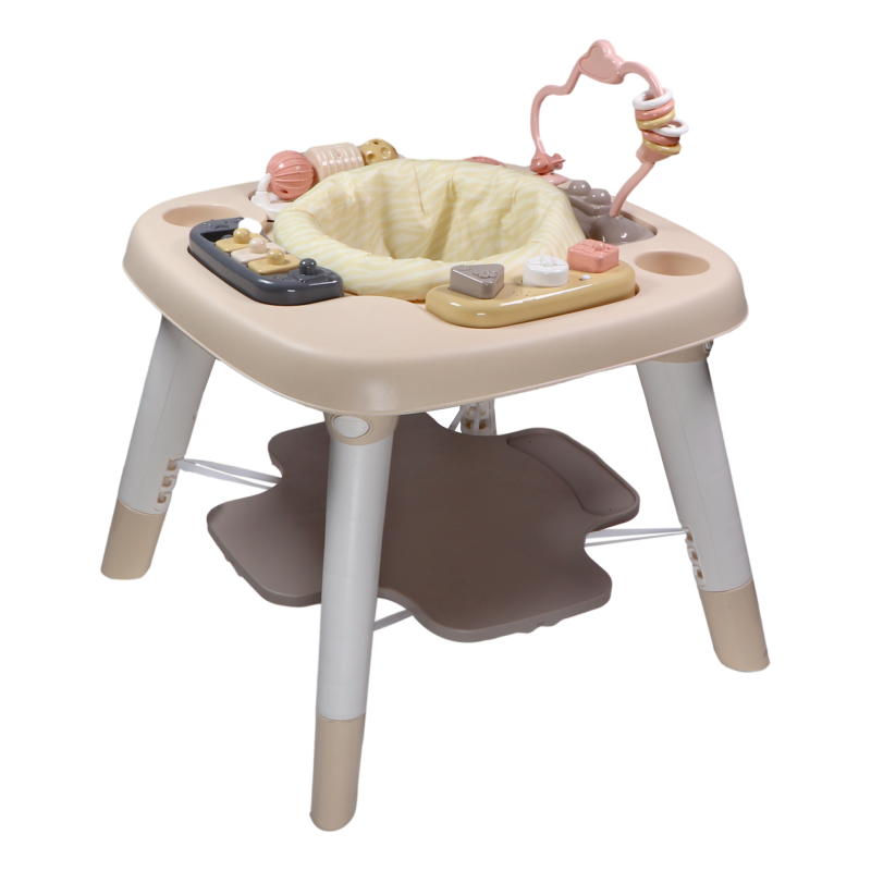 E-shop TRYCO Stolček s aktivitami Zebra - Pink/Beige
