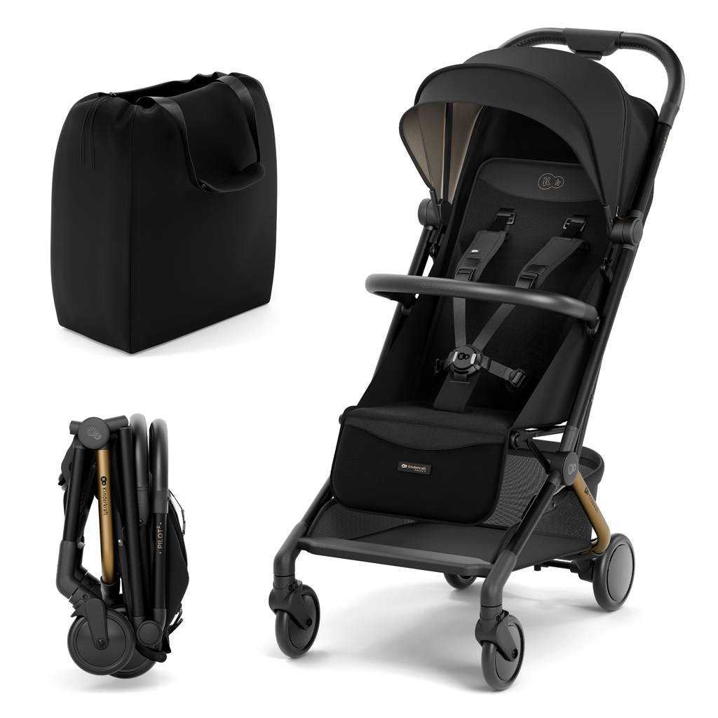 E-shop KINDERKRAFT SELECT Kočík športový Pilot 2 Black