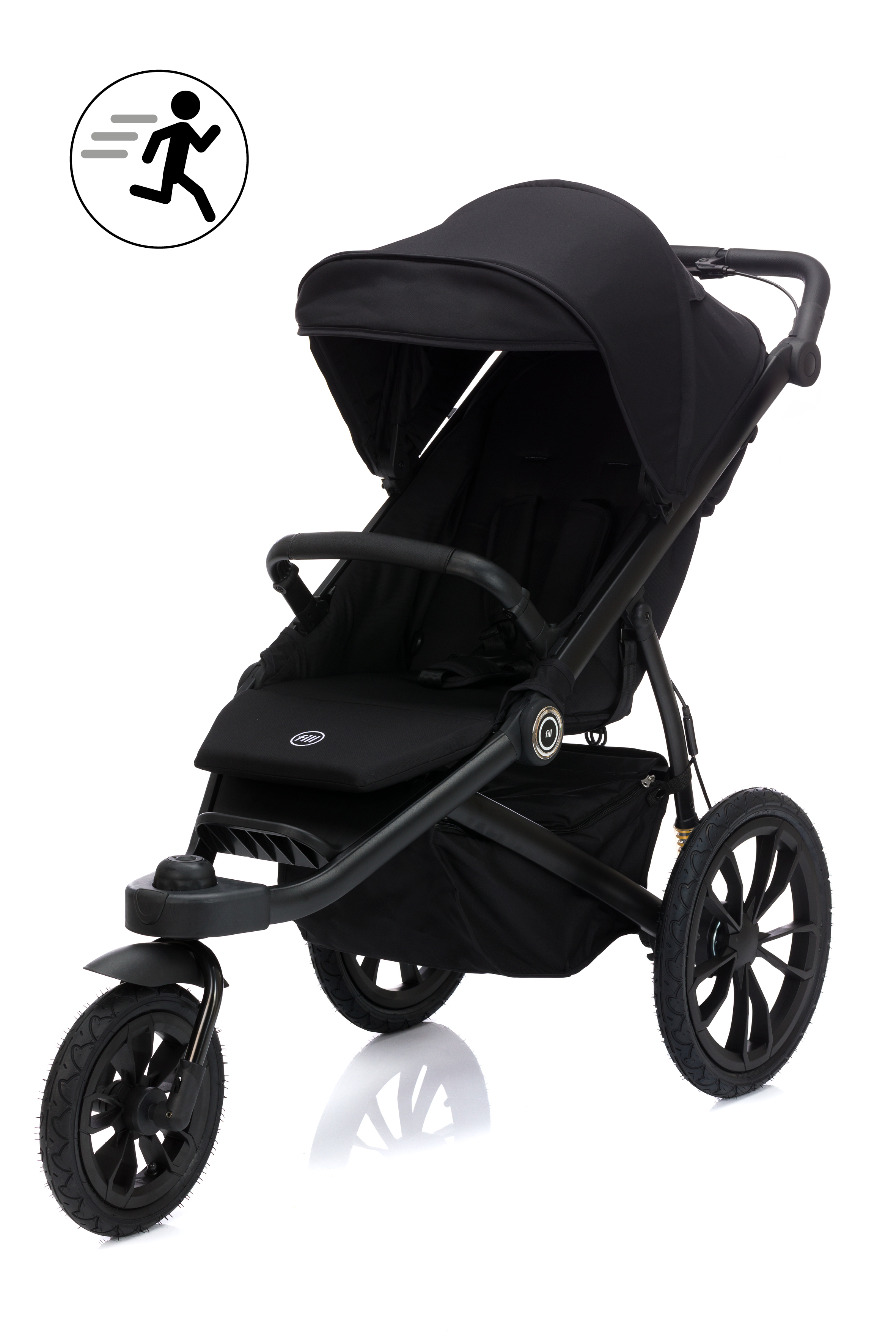 E-shop Fillikid Fillikíd Jogger Run black melange