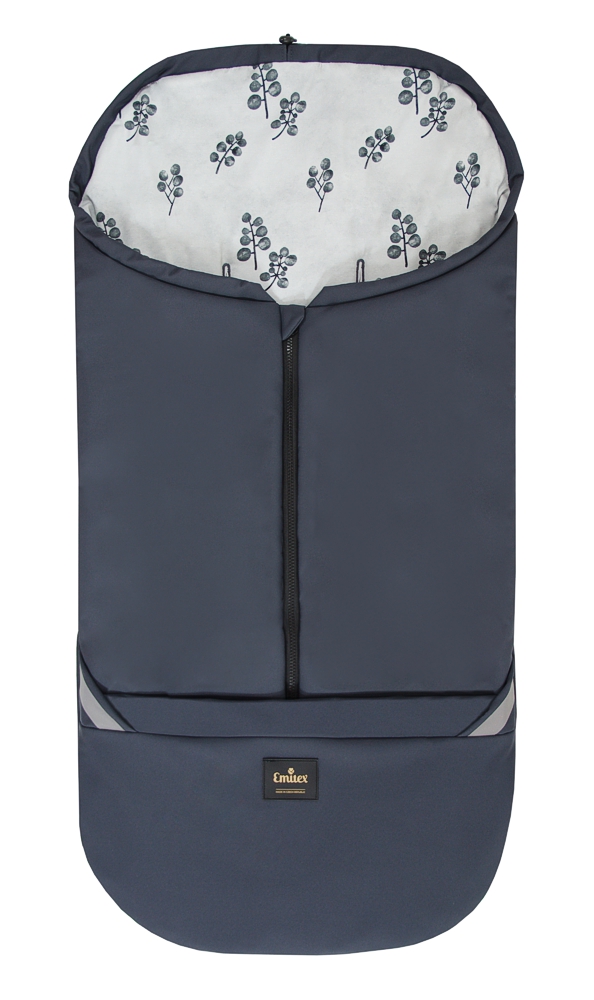 E-shop Emitex Fusak 2v1 Cocoon Softshell Grey Blooms