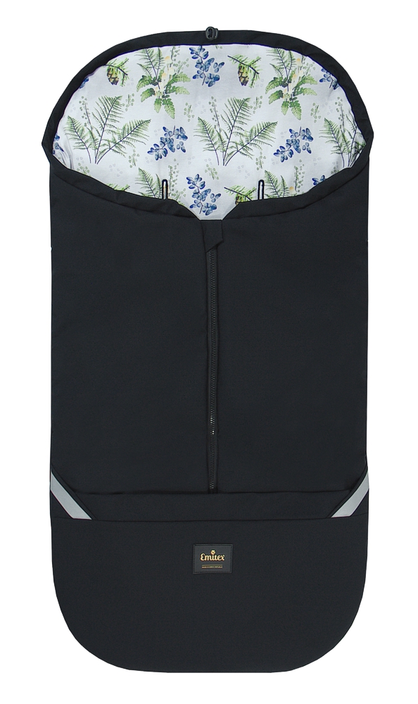 E-shop Emitex Fusak 2v1 Cocoon Softshell Black + Magical Forest