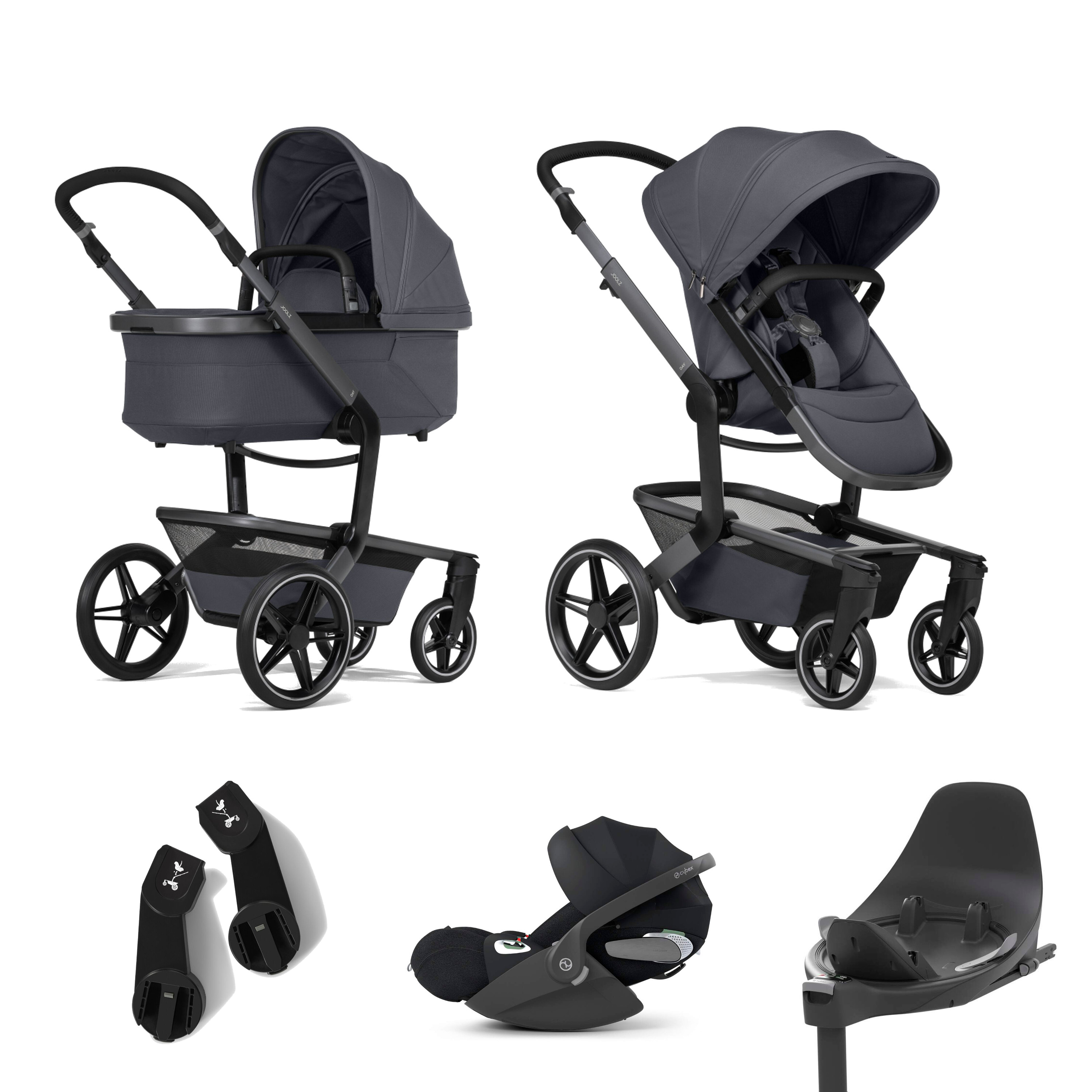 E-shop Joolz Day5 Stone grey + Cybex Cloud T Plus + Base T