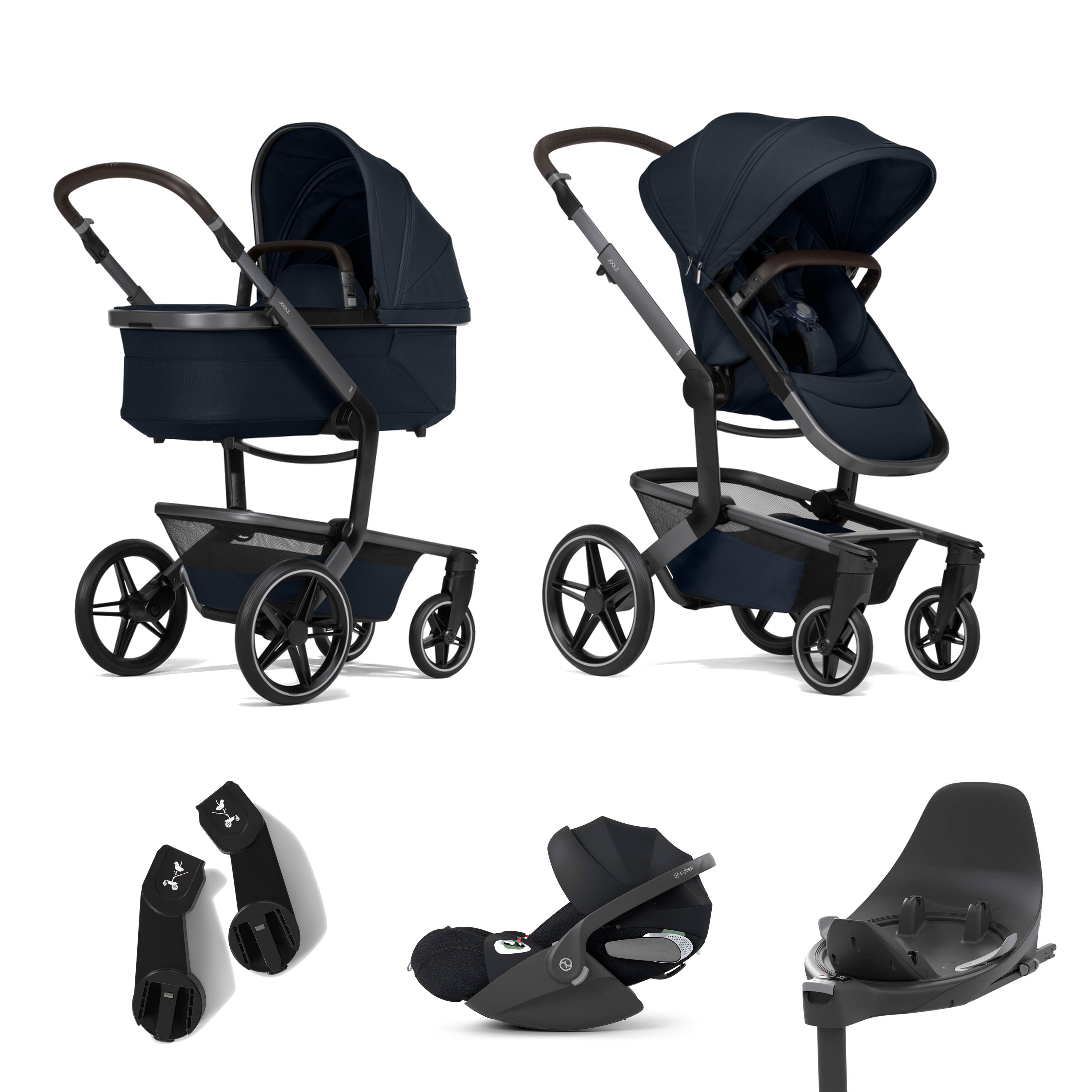 E-shop Joolz Day5 Navy blue + Cybex Cloud T Plus + Base T