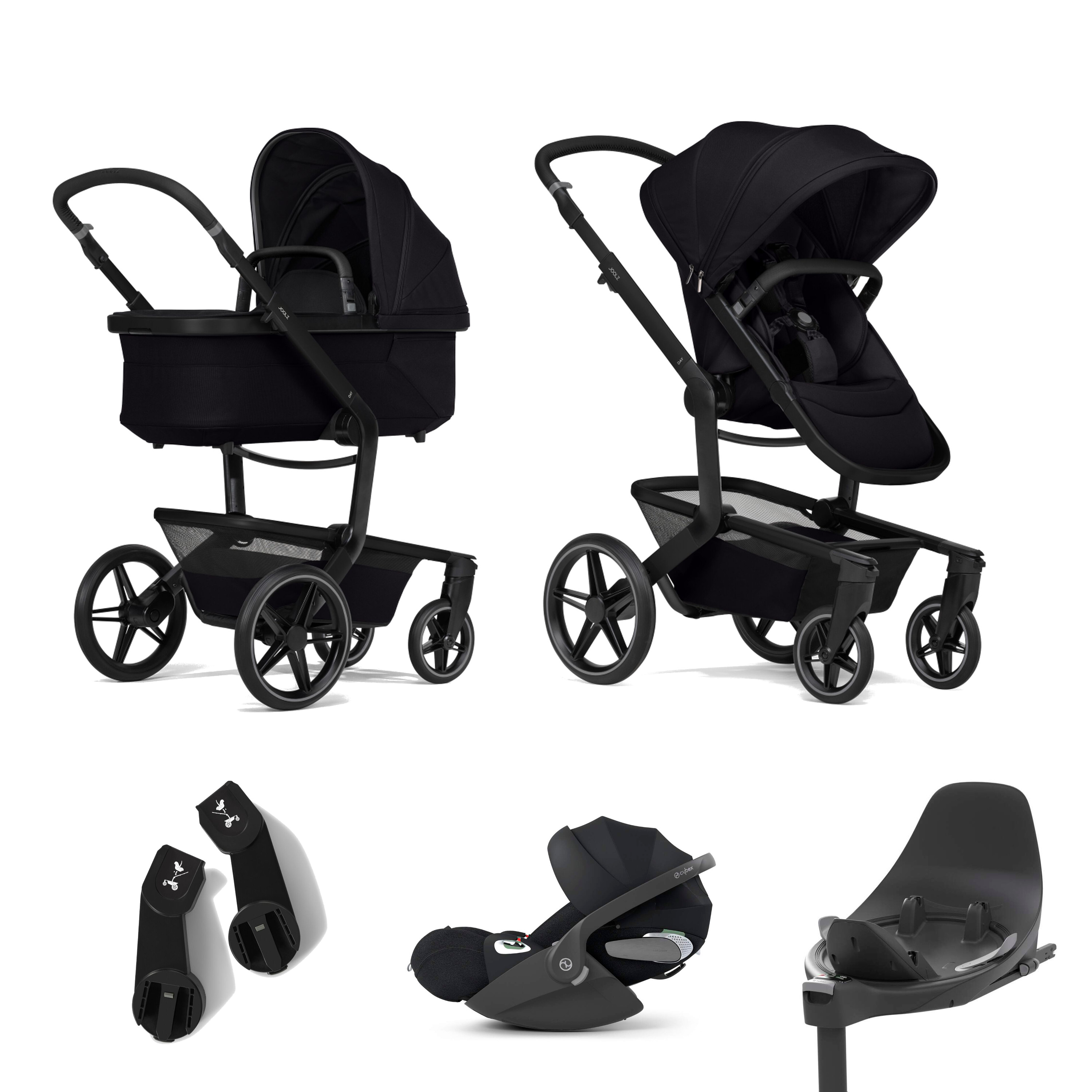E-shop Joolz Day5 Space black + Cybex Cloud T Plus + Base T