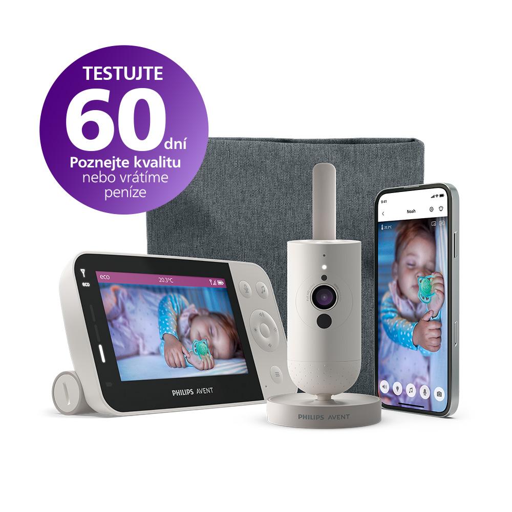 E-shop Philips AVENT Pestúnka detská video chytrá SCD953/26