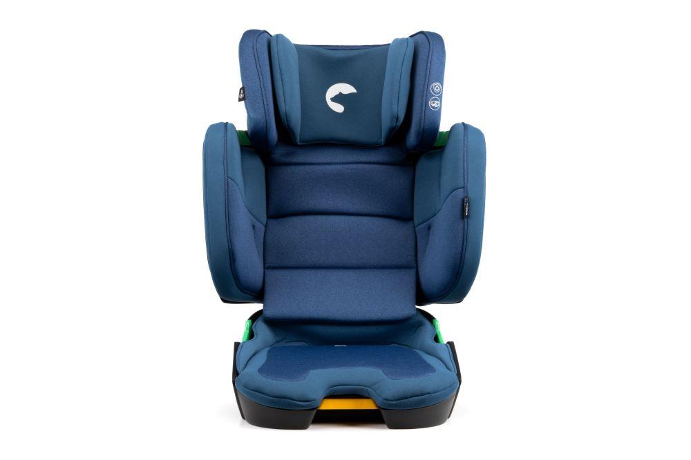 E-shop Kidnort skladacia autosedačka Mane 100-150cm, modrá