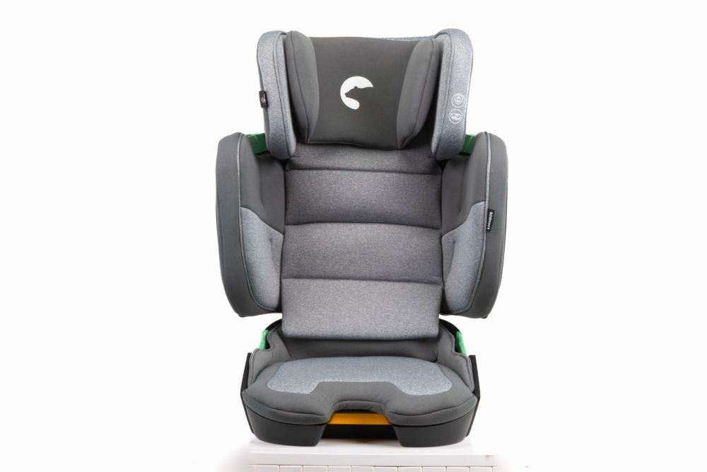 E-shop Kidnort skladacia autosedačka Mane 100-150cm, šedá