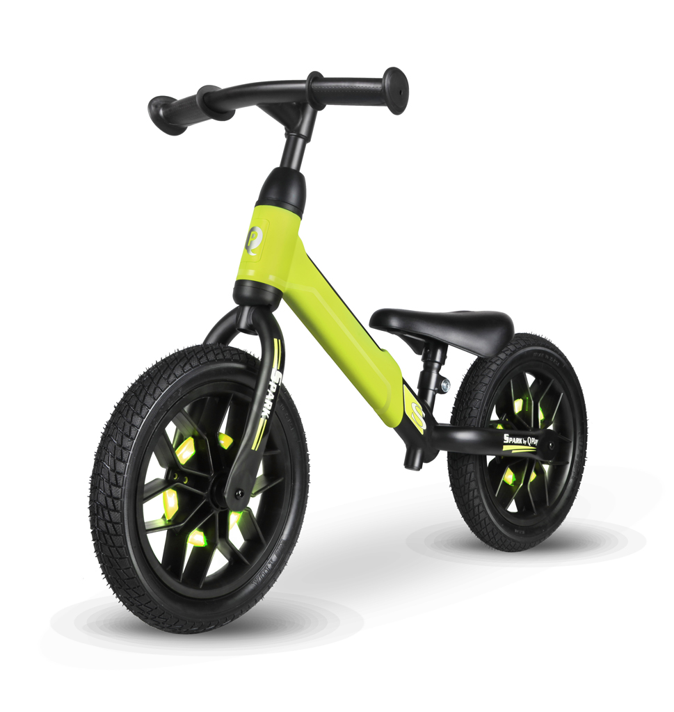 E-shop QPLAY Odrážadlo Spark Green, vek 3-6 rokov, do 30 kg