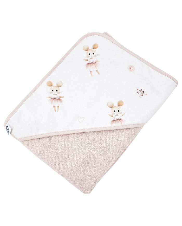 E-shop EKO Osuška na kúpanie OK-09 Ballerina Mouse/rose pink