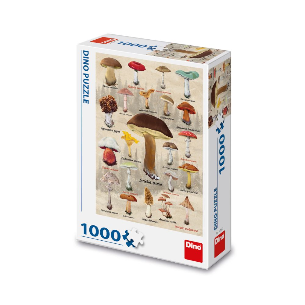 E-shop Dino HUBY KOLÁŽ 1000 Puzzle