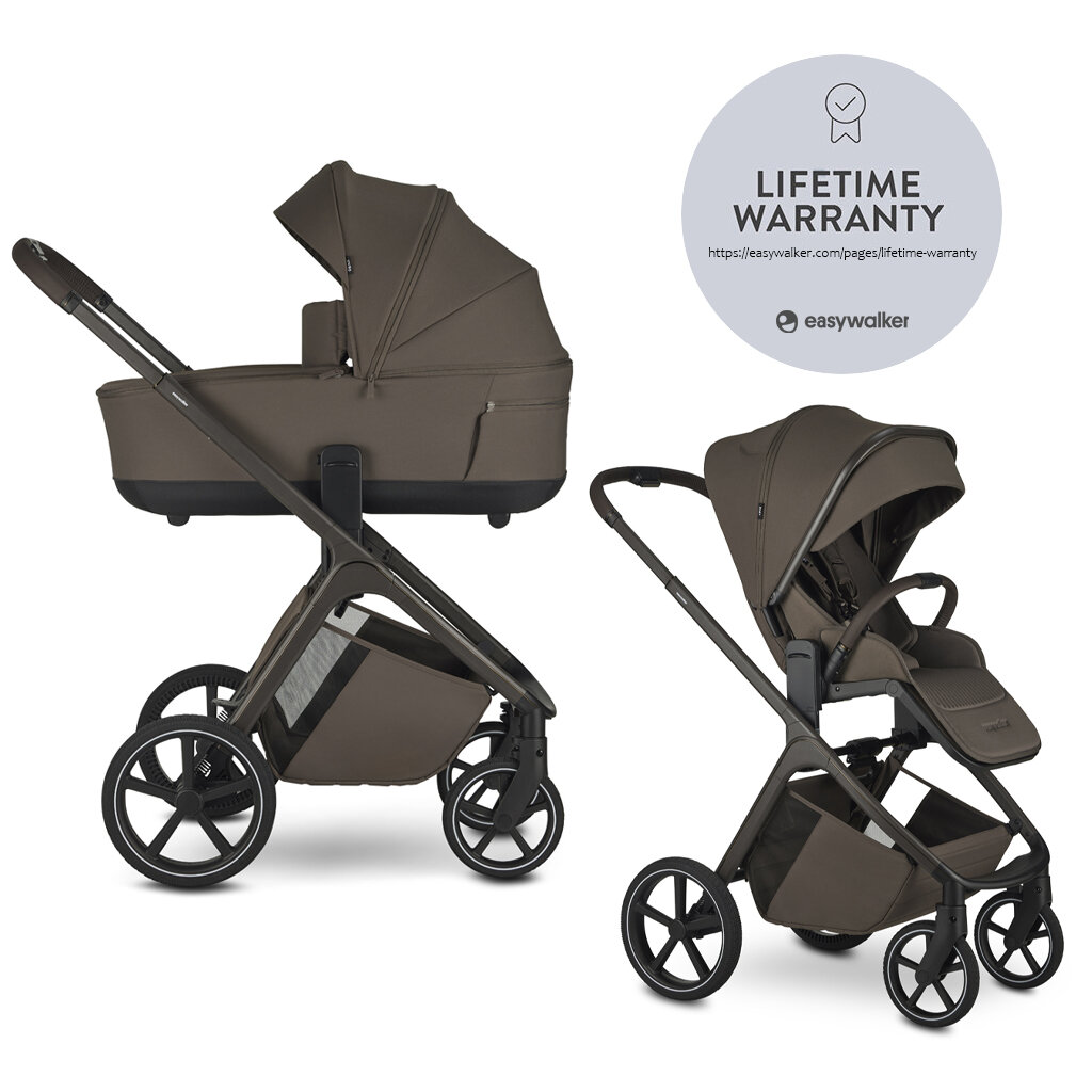 E-shop EASYWALKER Kočík kombinovaný Zoey Chestnut Brown