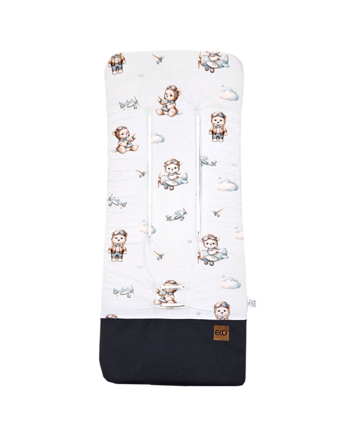 E-shop EKO Vložka do kočíka s penou MEMORY PD-04 PILOT BEAR