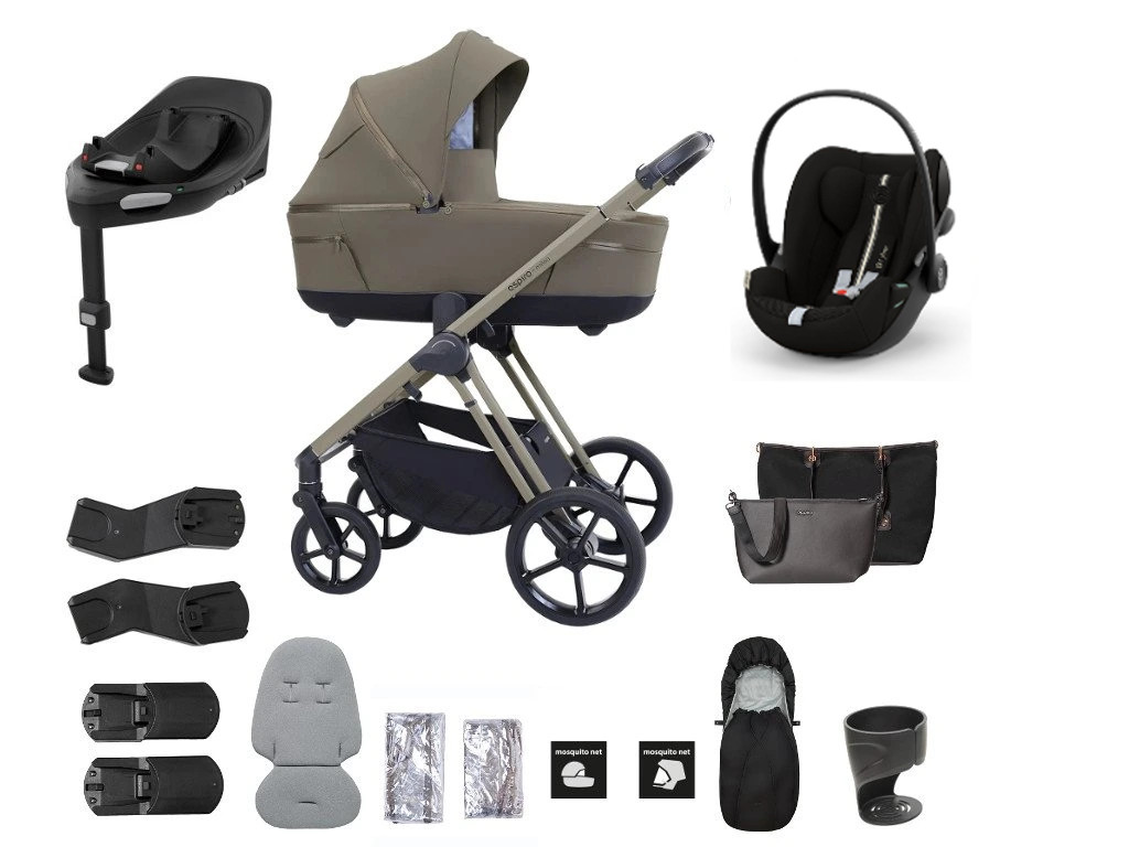 E-shop ESPIRO výhodný set Miloo 2025 + Cybex Cloud G Plus so základňou, 209 Charming Touch