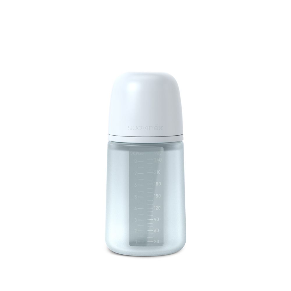 E-shop SUAVINEX | DOJČENSKÁ FĽAŠA 240 ml M COLOUR ESSENCE - modrá