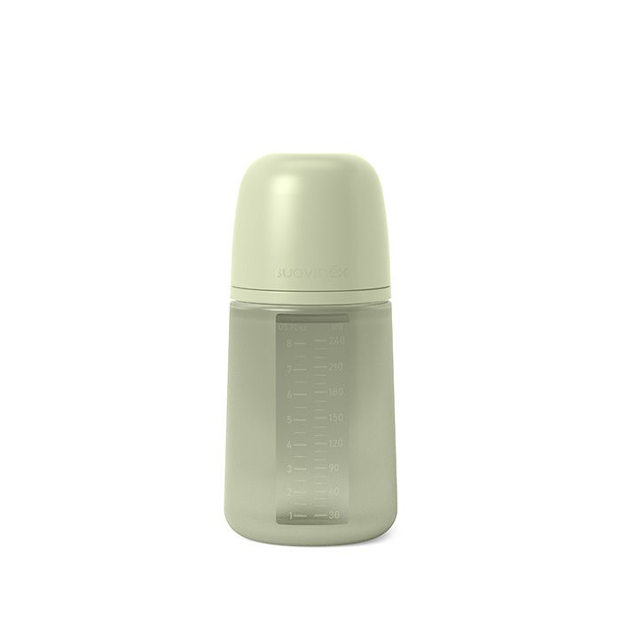 E-shop SUAVINEX | DOJČENSKÁ FĽAŠA 240 ml M COLOUR ESSENCE - zelená