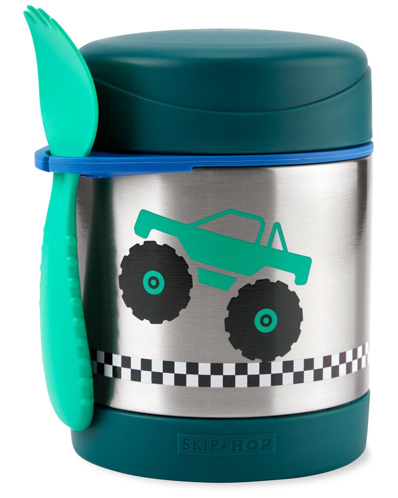 E-shop SKIPHOP SKIP HOP Spark Style Termoska na jedlo s lyžičkou/vidličkou Monster Truck 325 ml, 3r+
