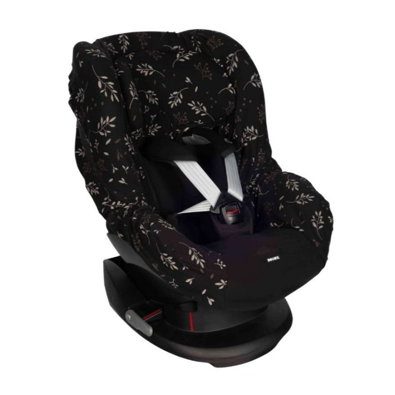 E-shop Dooky Poťah na autosedačku Seat Cover Group1 Romantic Leaves Black