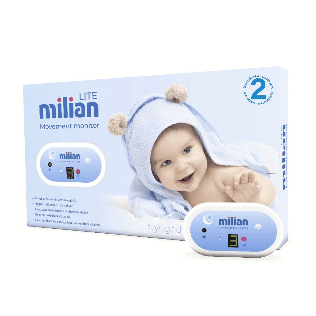 E-shop Matti Monitor dychu Milian-Lite s 2 senzorovými podložkami - 57780