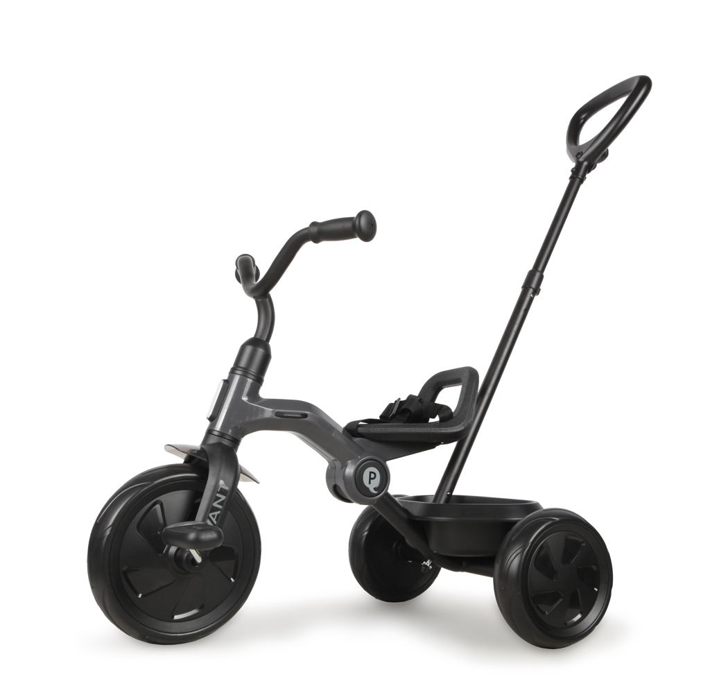 E-shop QPLAY Trojkolka Ant Plus Dark Grey, vek 2-6 rokov