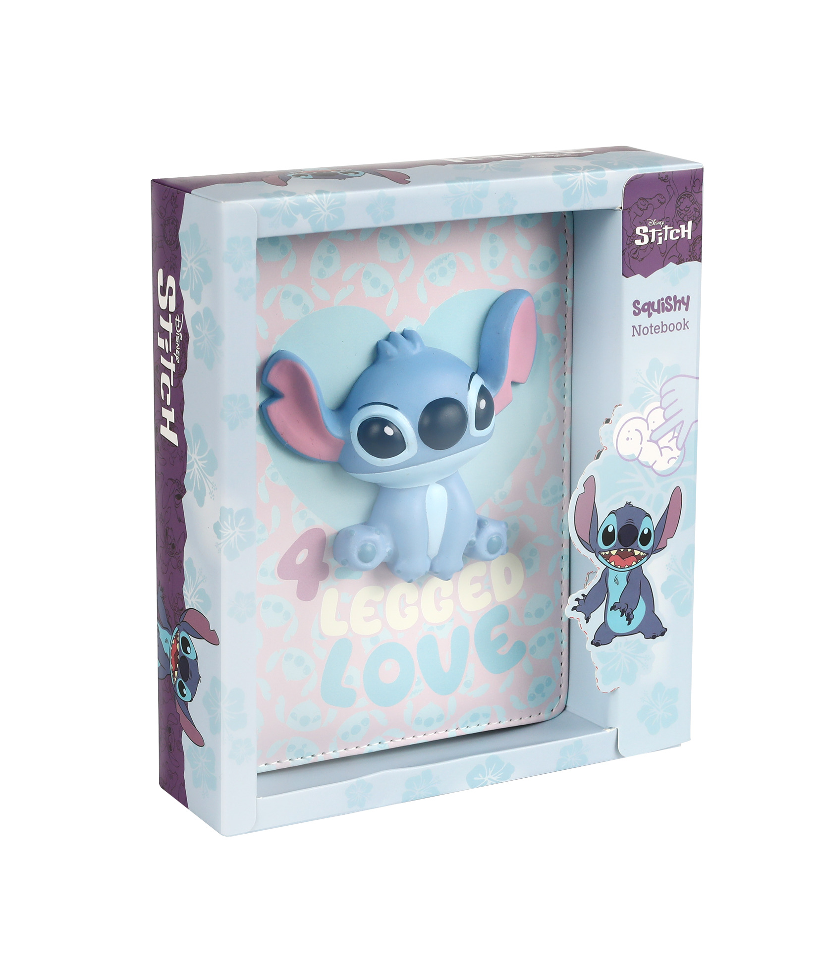 E-shop CoolPack Zápisník B6 s 3D postavičkou Stitch Pastel