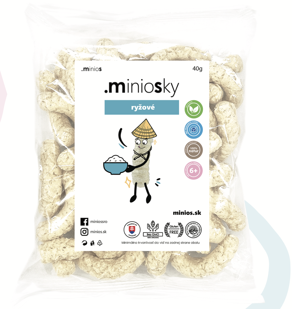 E-shop Minios Miniosky ryžové chrumky