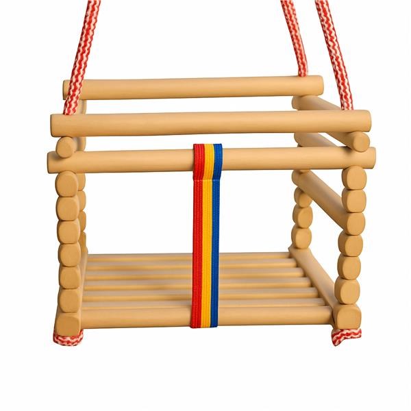 E-shop Detská hojdačka buková Baby Mix prírodná - 58348
