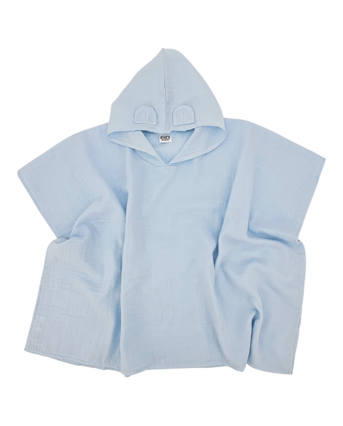 E-shop EKO Mušelínové pončo PON-03, blue