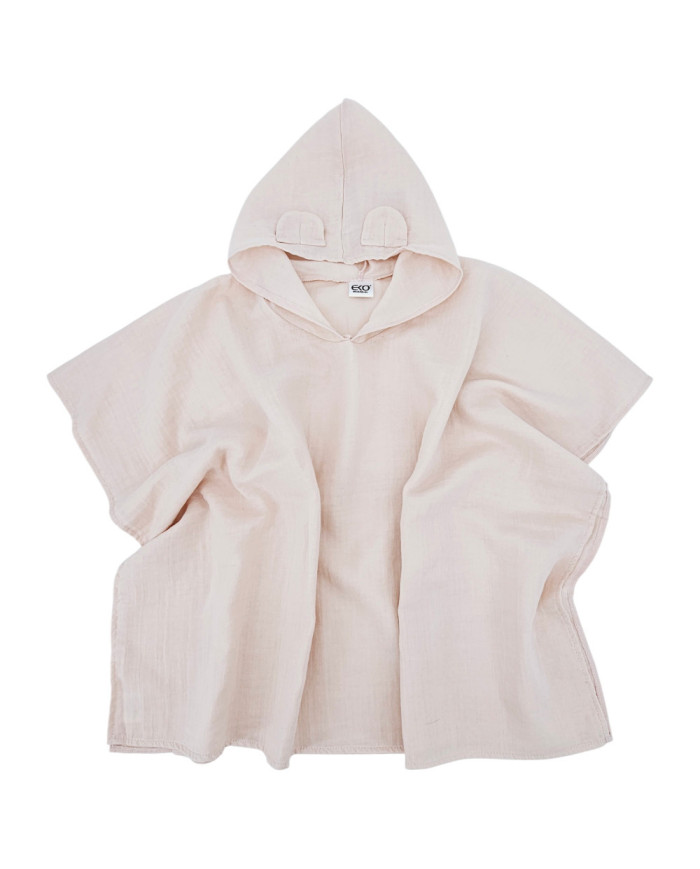 E-shop EKO Mušelínové pončo PON-03, rose pink