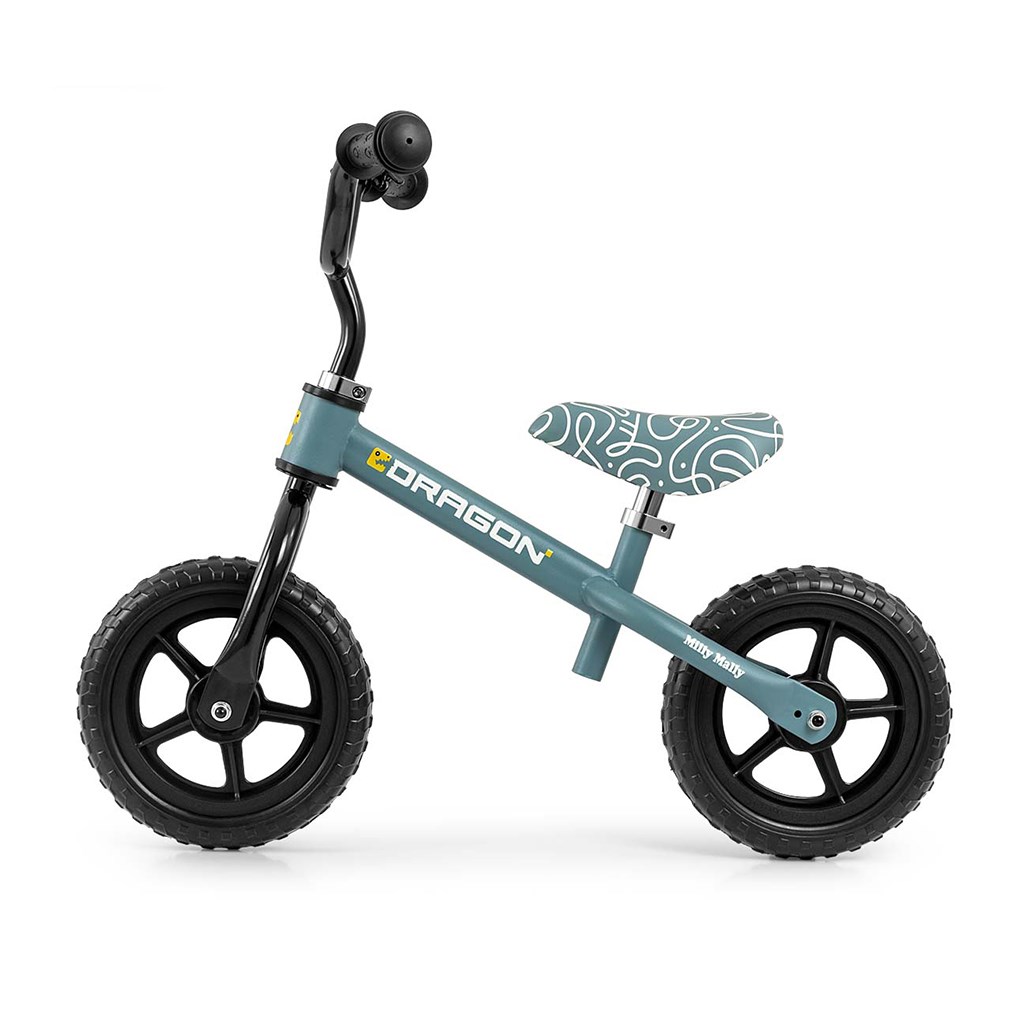 E-shop Detský balančný bicykel Milly Mally Dragon denim - 58424