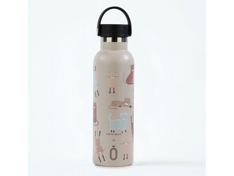 E-shop Runbott Termofľaša 600 ml Cats Taupe