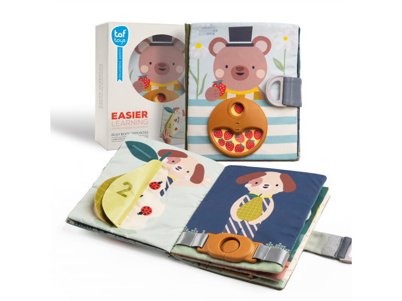 E-shop Taf Toys Knižka s aktivitami Fantasy Busy Book