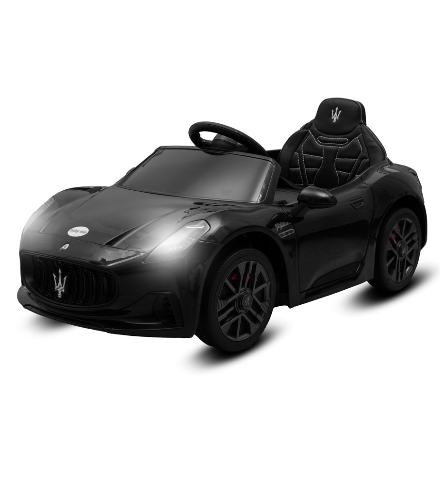 E-shop Elektrické autíčko Maserati GranTurismo Baby Mix čierne - 57410