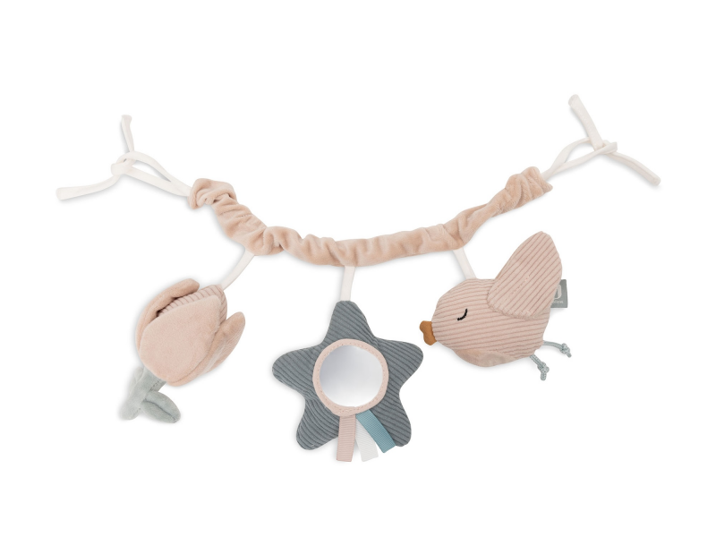 E-shop JOLLEIN Reťaz na kočík Lovely Birds