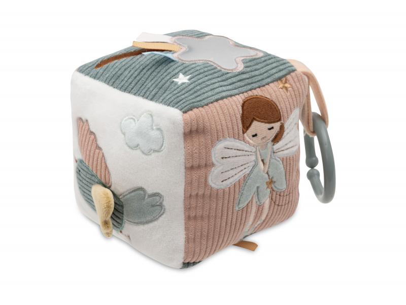 E-shop JOLLEIN Kocka textilná Lovely Birds