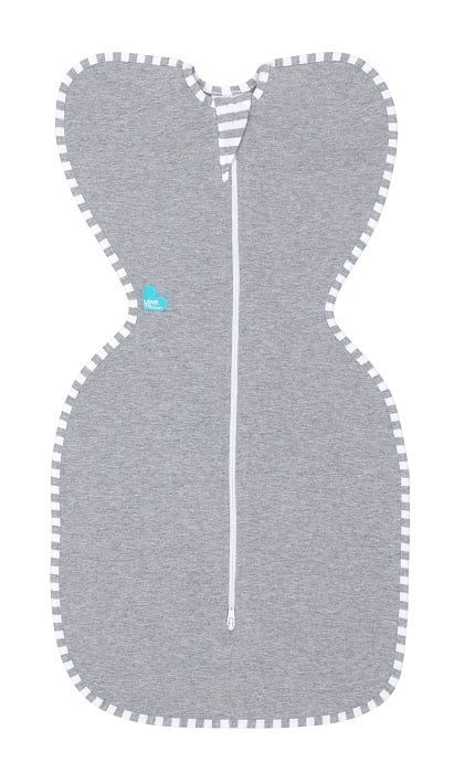 E-shop Love To Dream Swaddle UP - Zavinovačka, veľkosť XS, šedá - 1 FÁZA, 0-2m, 2-3,2kg
