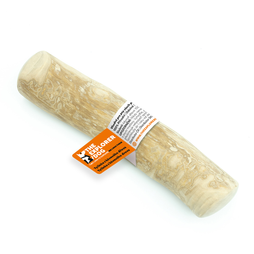 E-shop EXPLORER DOG Žuvacia tyčinka z kávového dreva L
