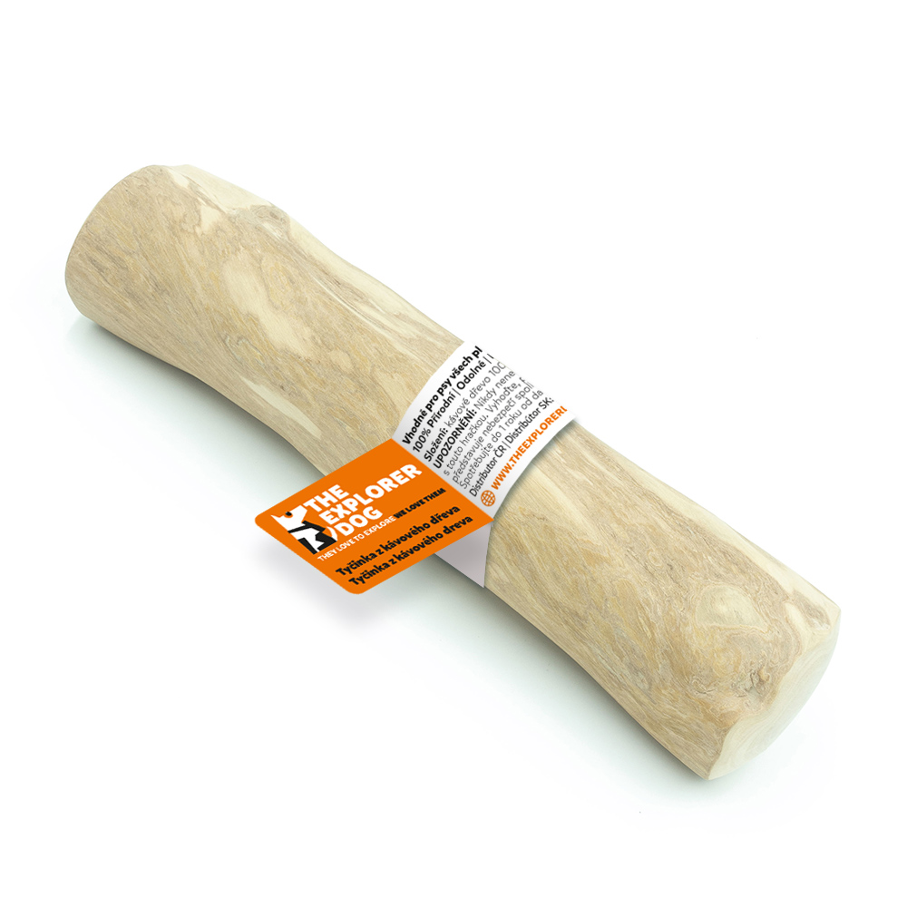 E-shop EXPLORER DOG Žuvacia tyčinka z kávového dreva XL