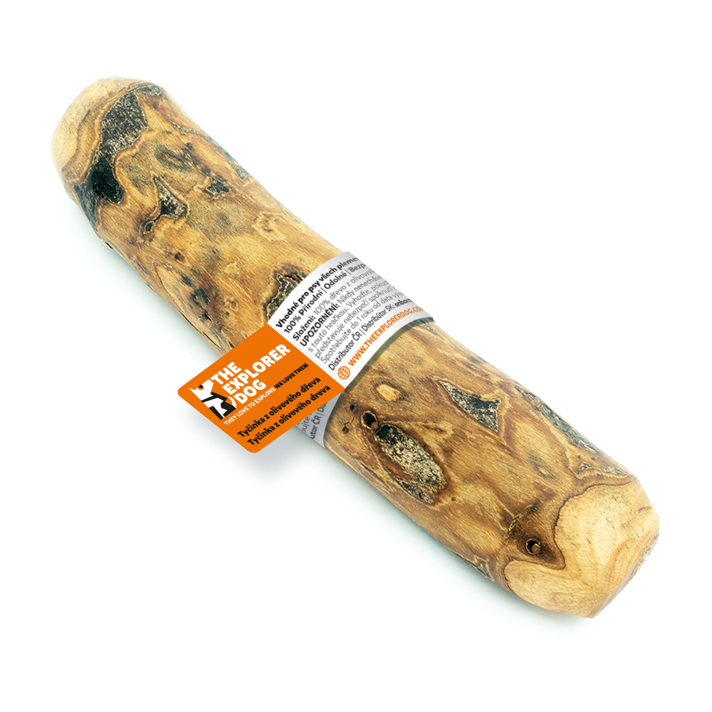 E-shop EXPLORER DOG Žuvacia tyčinka z olivového dreva L
