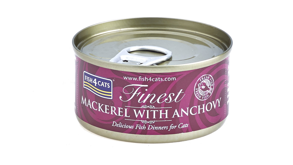 E-shop FISH4CATS Konzerva pre mačky Finest makrela s ančovičkamii 70g