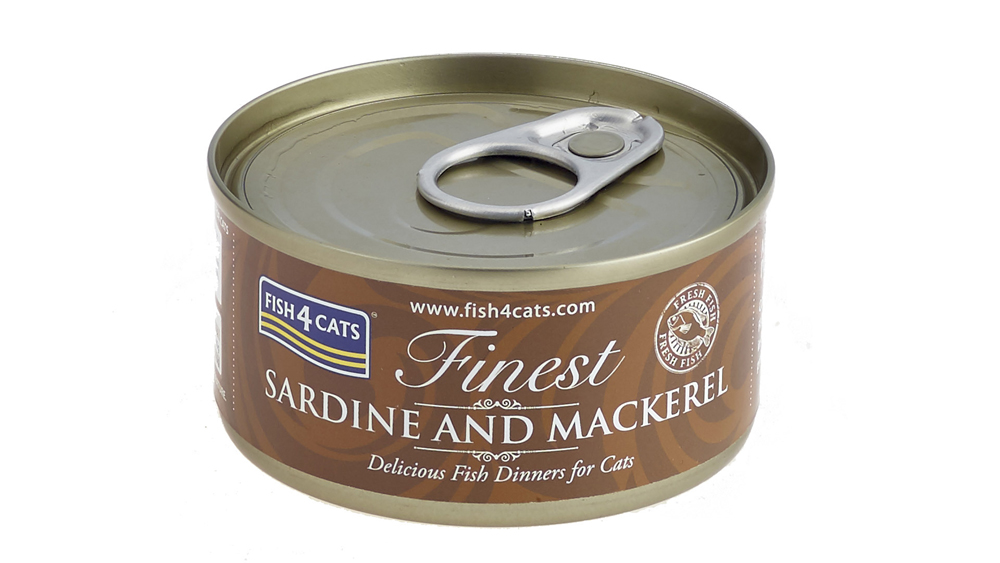 E-shop FISH4CATS Konzerva pre mačky Finest sardínka s makrelou 70g