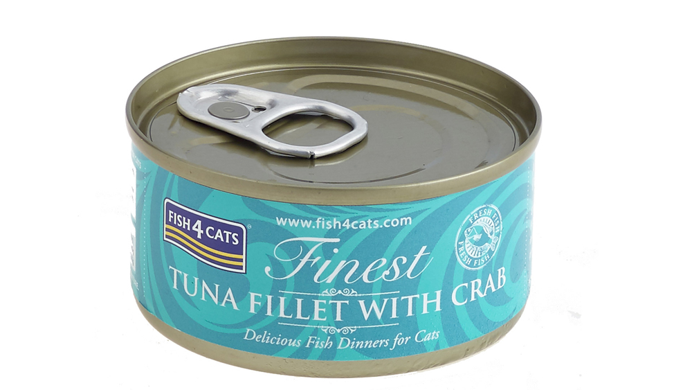 E-shop FISH4CATS Konzerva pre mačky Finest tuniak s krabom 70g